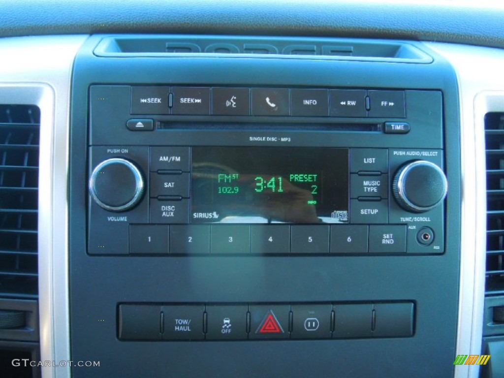2010 Dodge Ram 1500 Big Horn Crew Cab Audio System Photos