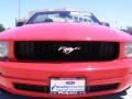 2007 Torch Red Ford Mustang V6 Deluxe Convertible  photo #27