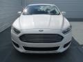 White Platinum Metallic Tri-coat 2013 Ford Fusion SE 1.6 EcoBoost Exterior
