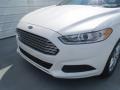 2013 White Platinum Metallic Tri-coat Ford Fusion SE 1.6 EcoBoost  photo #9