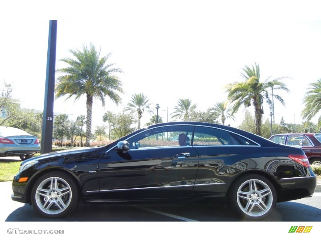 Black 2012 Mercedes-Benz E 350 Coupe Exterior Photo #73093391