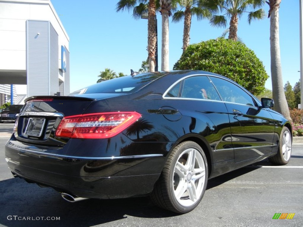 Black 2012 Mercedes-Benz E 350 Coupe Exterior Photo #73093452