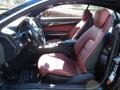Red/Black 2012 Mercedes-Benz E 350 Coupe Interior Color