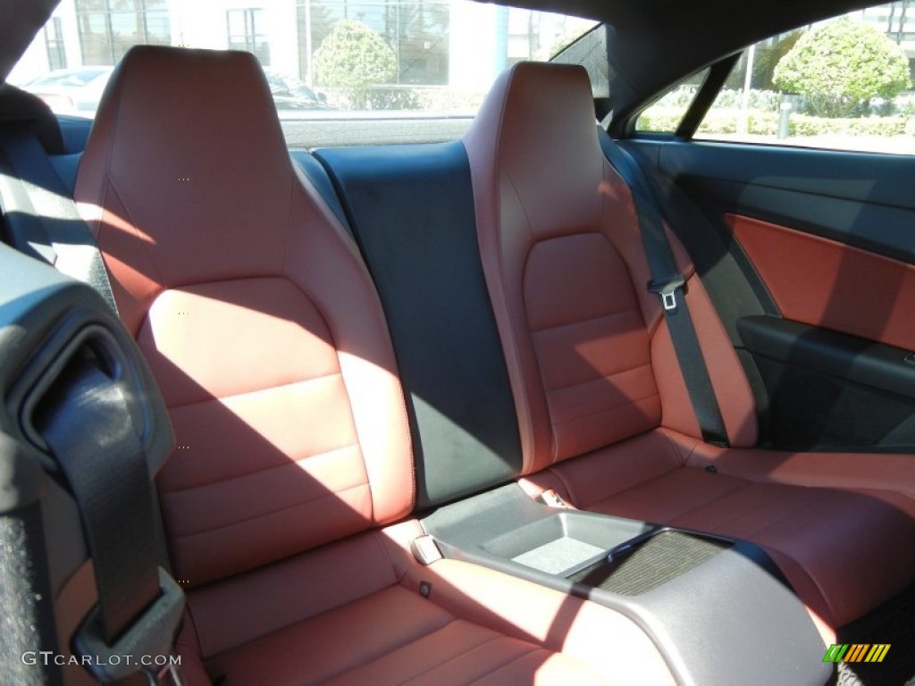 2012 Mercedes-Benz E 350 Coupe Rear Seat Photo #73093629