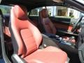 Red/Black 2012 Mercedes-Benz E 350 Coupe Interior Color