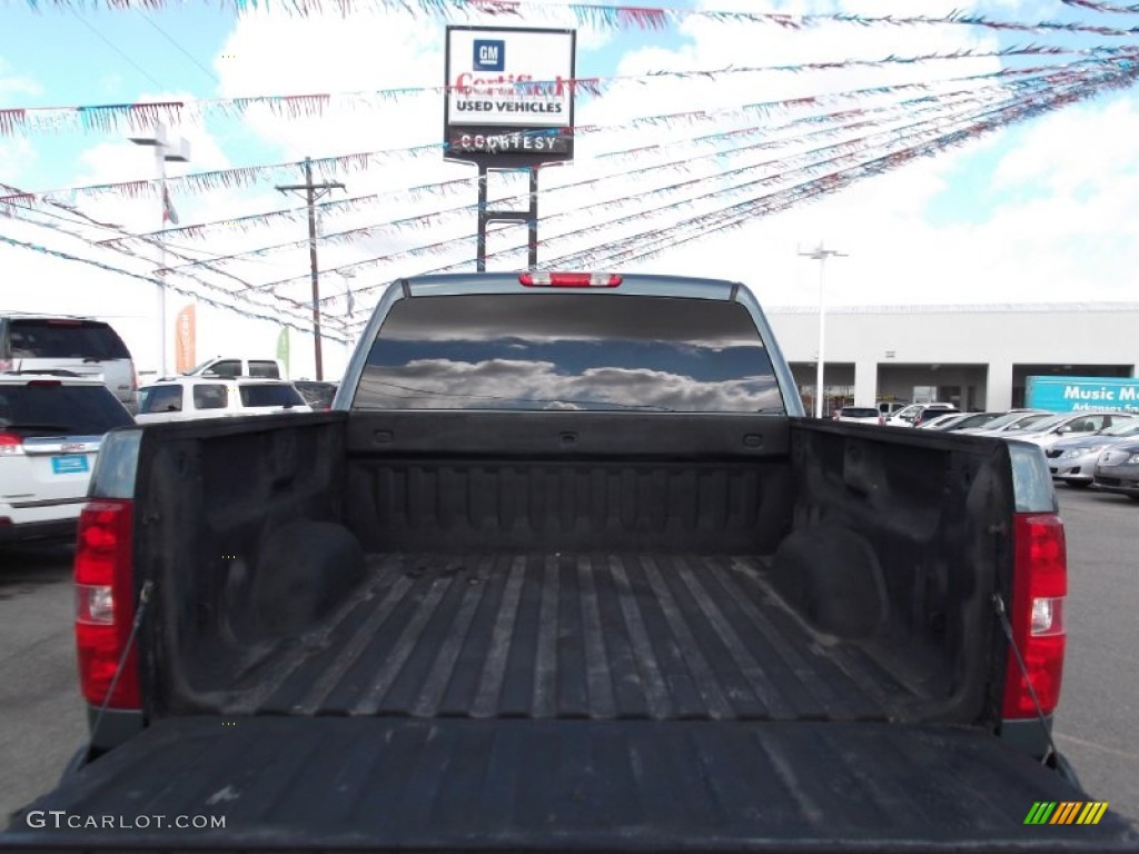 2009 Silverado 1500 LT Crew Cab 4x4 - Blue Granite Metallic / Light Titanium photo #3