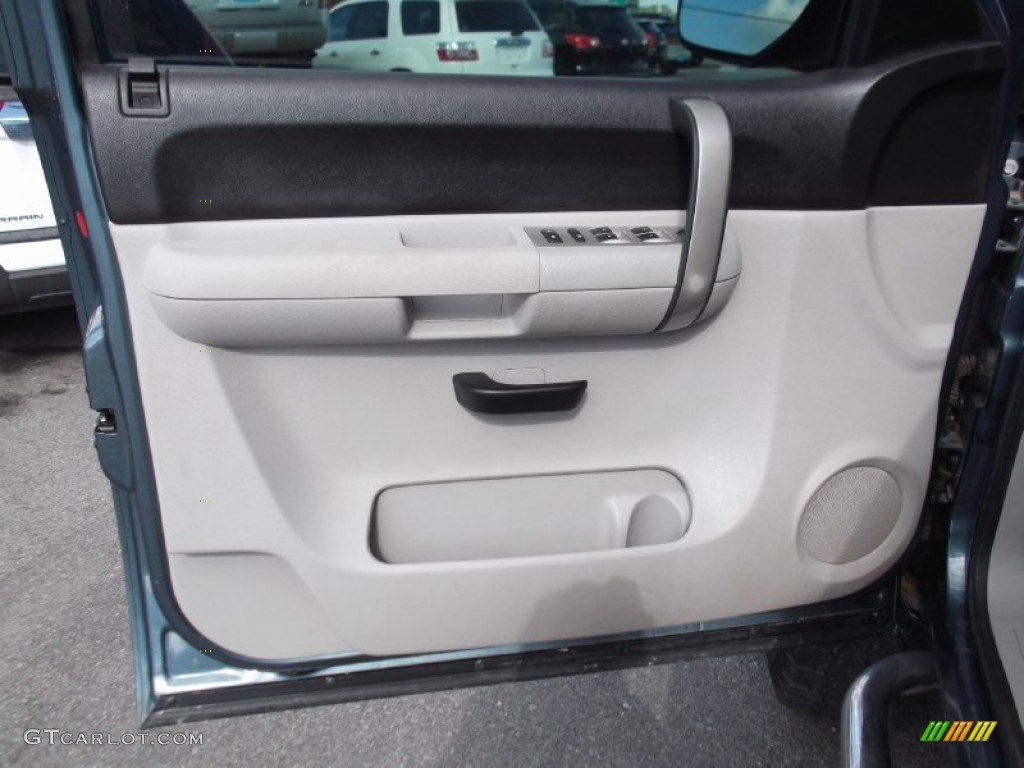 2009 Silverado 1500 LT Crew Cab 4x4 - Blue Granite Metallic / Light Titanium photo #12
