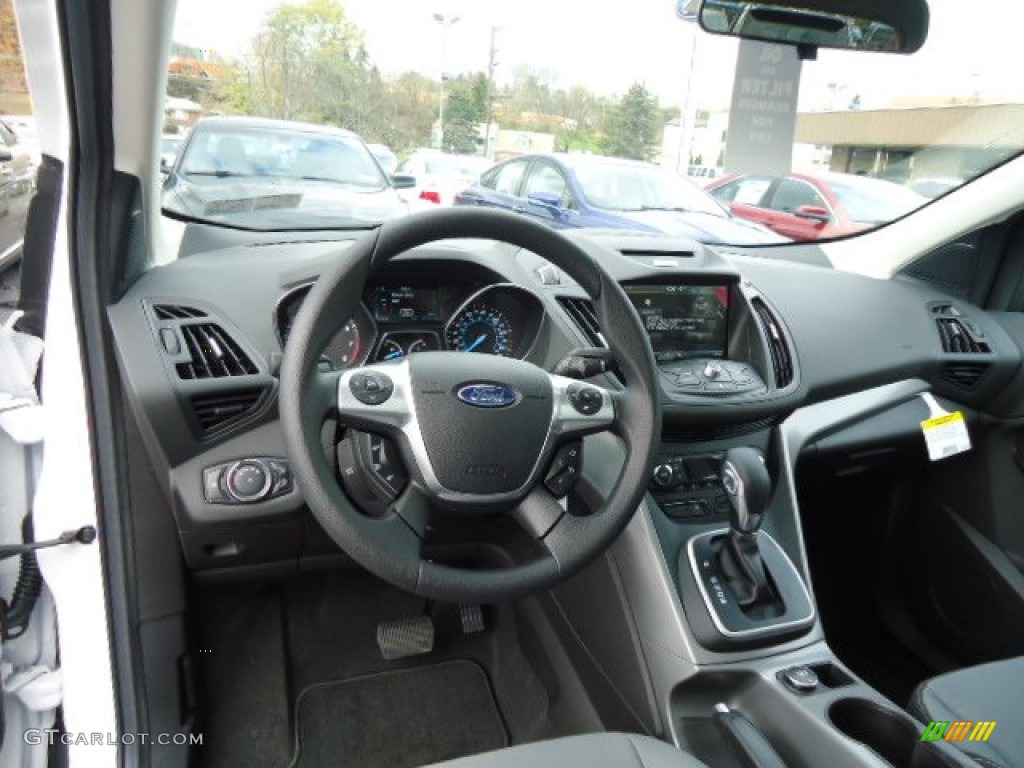 2013 Escape SE 2.0L EcoBoost 4WD - White Platinum Metallic Tri-Coat / Charcoal Black photo #10