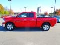 2011 Flame Red Dodge Ram 1500 Big Horn Quad Cab  photo #3