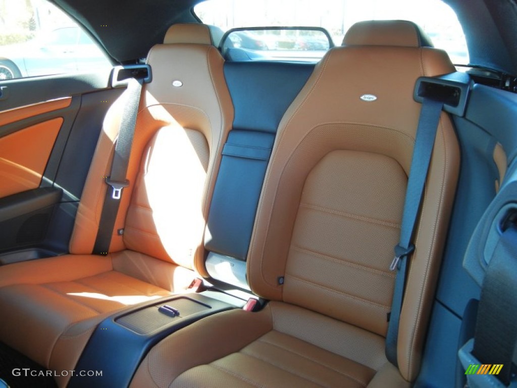 Natural Beige/Black Interior 2012 Mercedes-Benz E 350 Cabriolet Photo #73094373