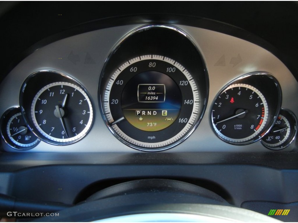 2012 Mercedes-Benz E 350 Cabriolet Gauges Photos
