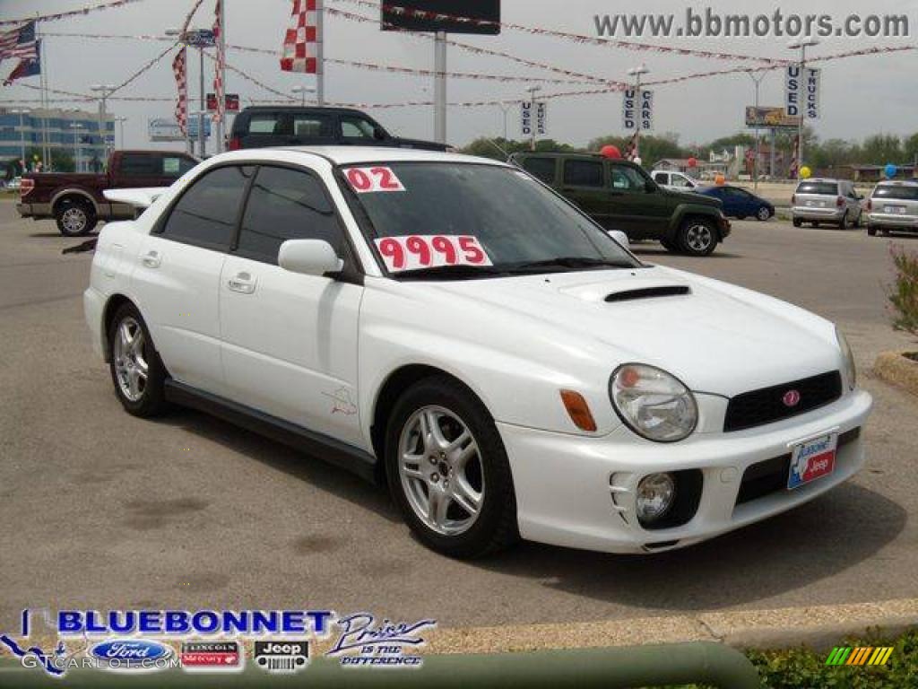 Aspen White Subaru Impreza