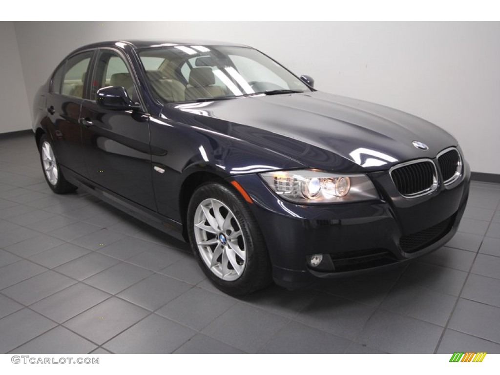 2010 3 Series 328i Sedan - Monaco Blue Metallic / Beige photo #1