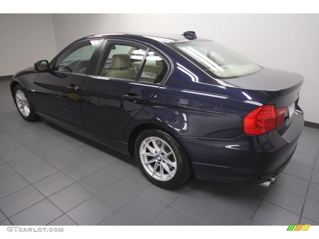 2010 3 Series 328i Sedan - Monaco Blue Metallic / Beige photo #5