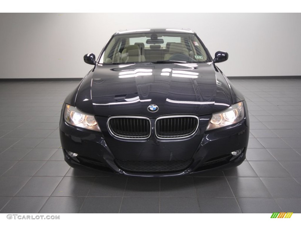 2010 3 Series 328i Sedan - Monaco Blue Metallic / Beige photo #6