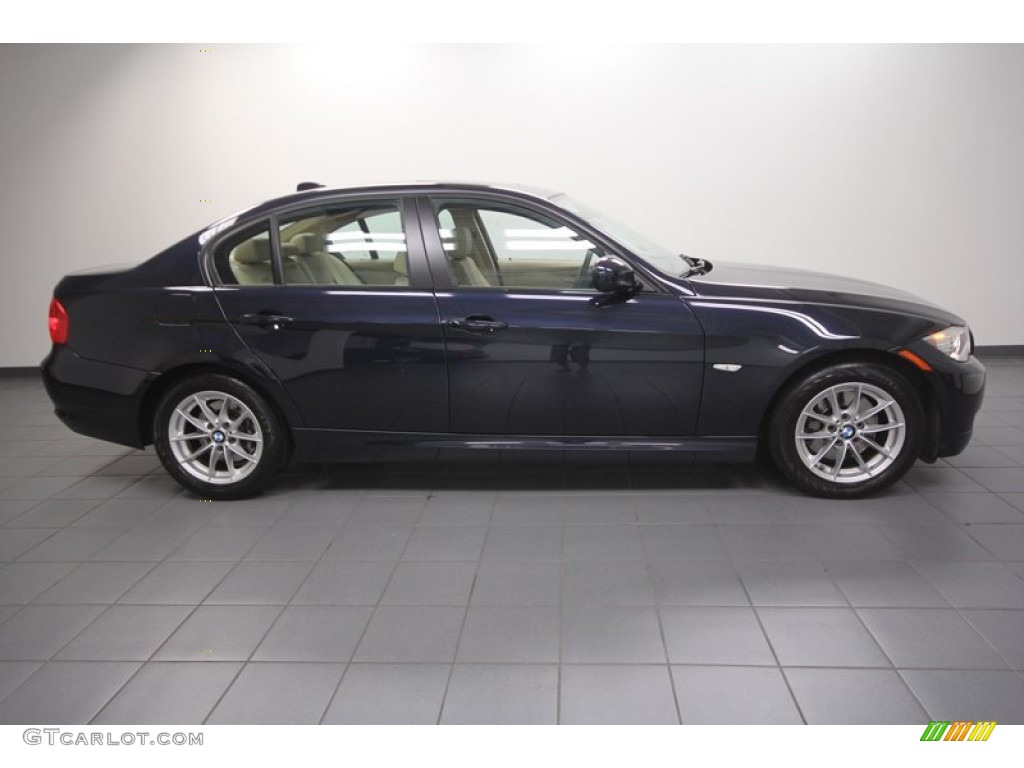 2010 3 Series 328i Sedan - Monaco Blue Metallic / Beige photo #7