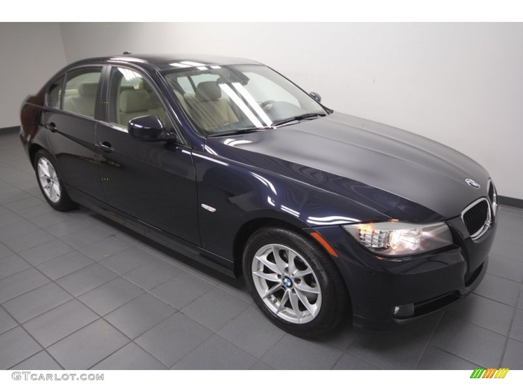 2010 3 Series 328i Sedan - Monaco Blue Metallic / Beige photo #8