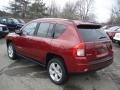Deep Cherry Red Crystal Pearl 2013 Jeep Compass Latitude 4x4 Exterior