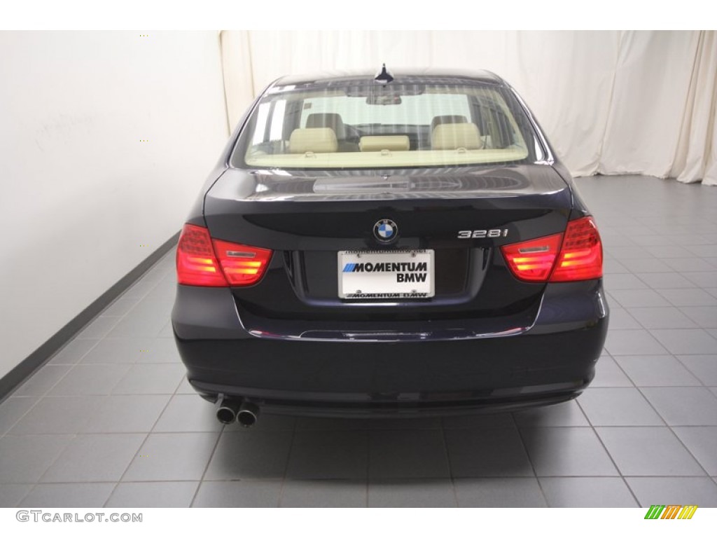 2010 3 Series 328i Sedan - Monaco Blue Metallic / Beige photo #12