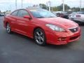 2007 Absolutely Red Toyota Solara Sport V6 Coupe  photo #2