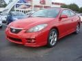 2007 Absolutely Red Toyota Solara Sport V6 Coupe  photo #8