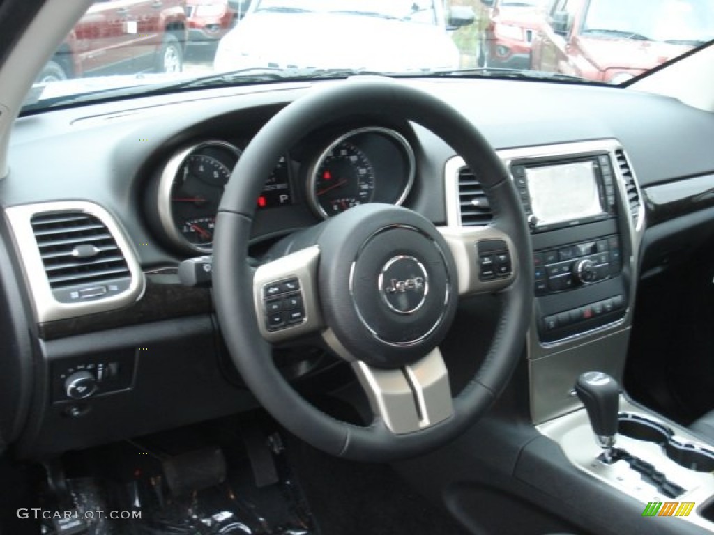 2013 Grand Cherokee Laredo 4x4 - Winter Chill Pearl / Dark Graystone/Medium Graystone photo #10
