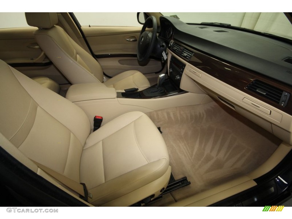 2010 3 Series 328i Sedan - Monaco Blue Metallic / Beige photo #35
