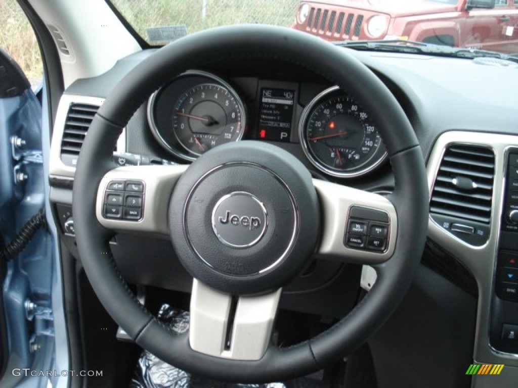 2013 Grand Cherokee Laredo 4x4 - Winter Chill Pearl / Dark Graystone/Medium Graystone photo #19