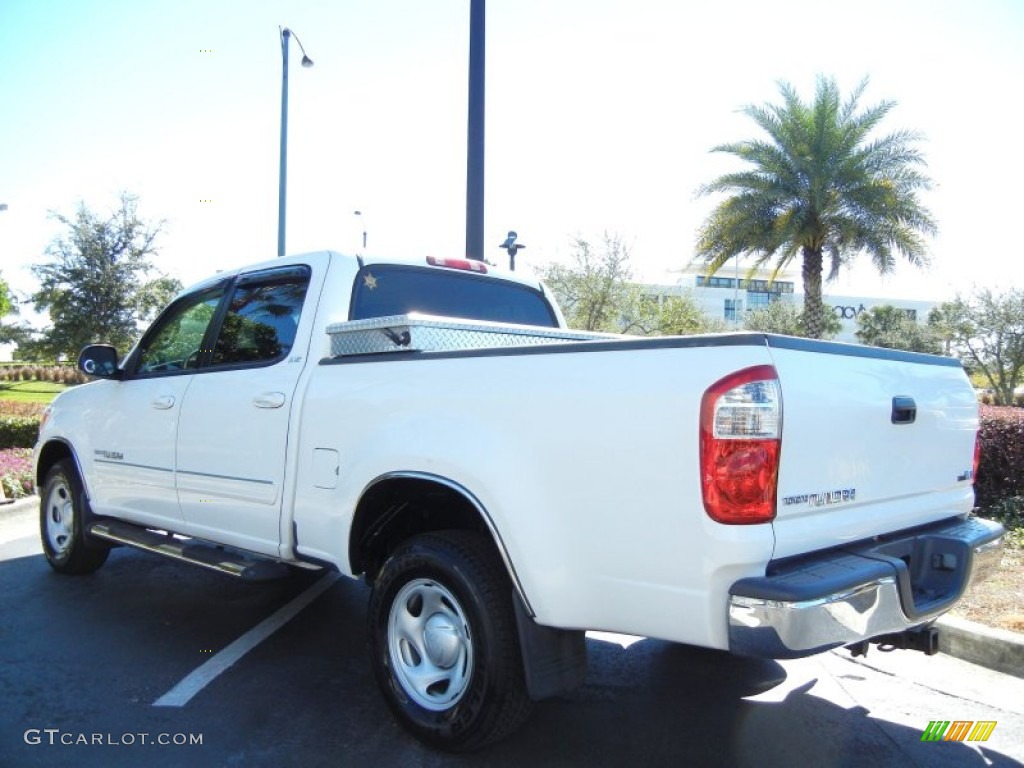 2006 Tundra SR5 Double Cab - Natural White / Taupe photo #5