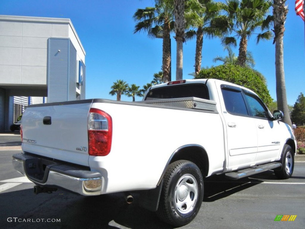 2006 Tundra SR5 Double Cab - Natural White / Taupe photo #7