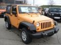 Dozer Yellow 2013 Jeep Wrangler Sport 4x4 Exterior