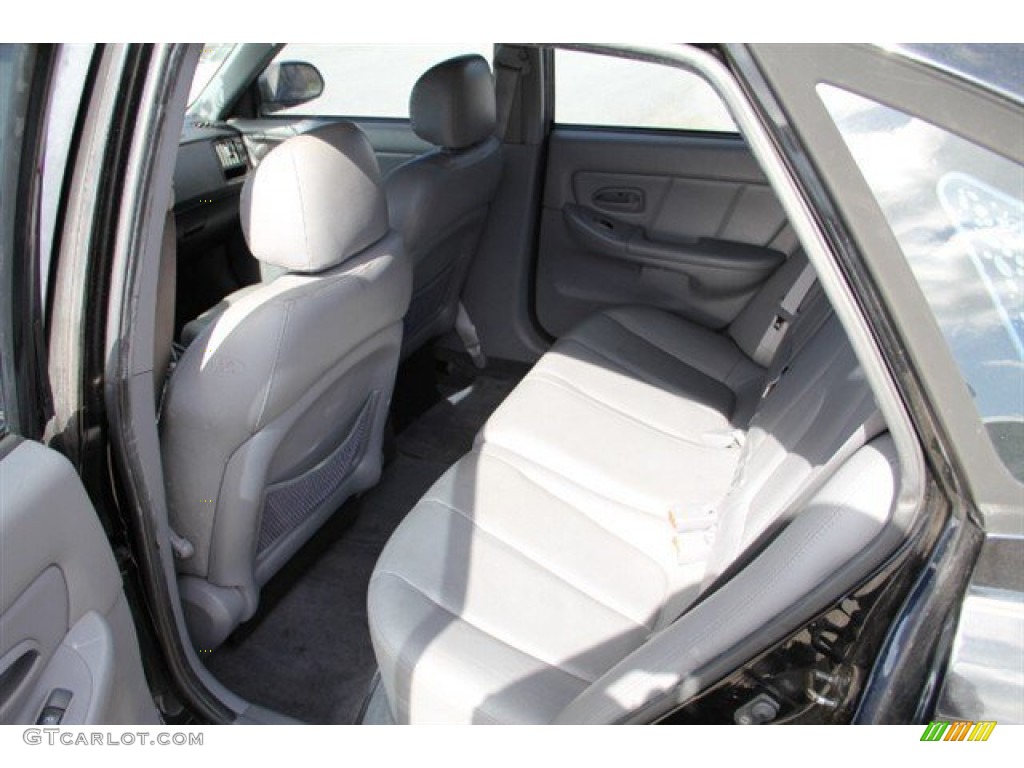 2005 Elantra GT Hatchback - Black Obsidian / Gray photo #12