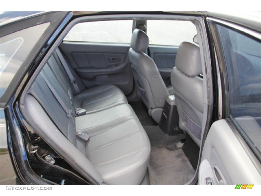 2005 Elantra GT Hatchback - Black Obsidian / Gray photo #13