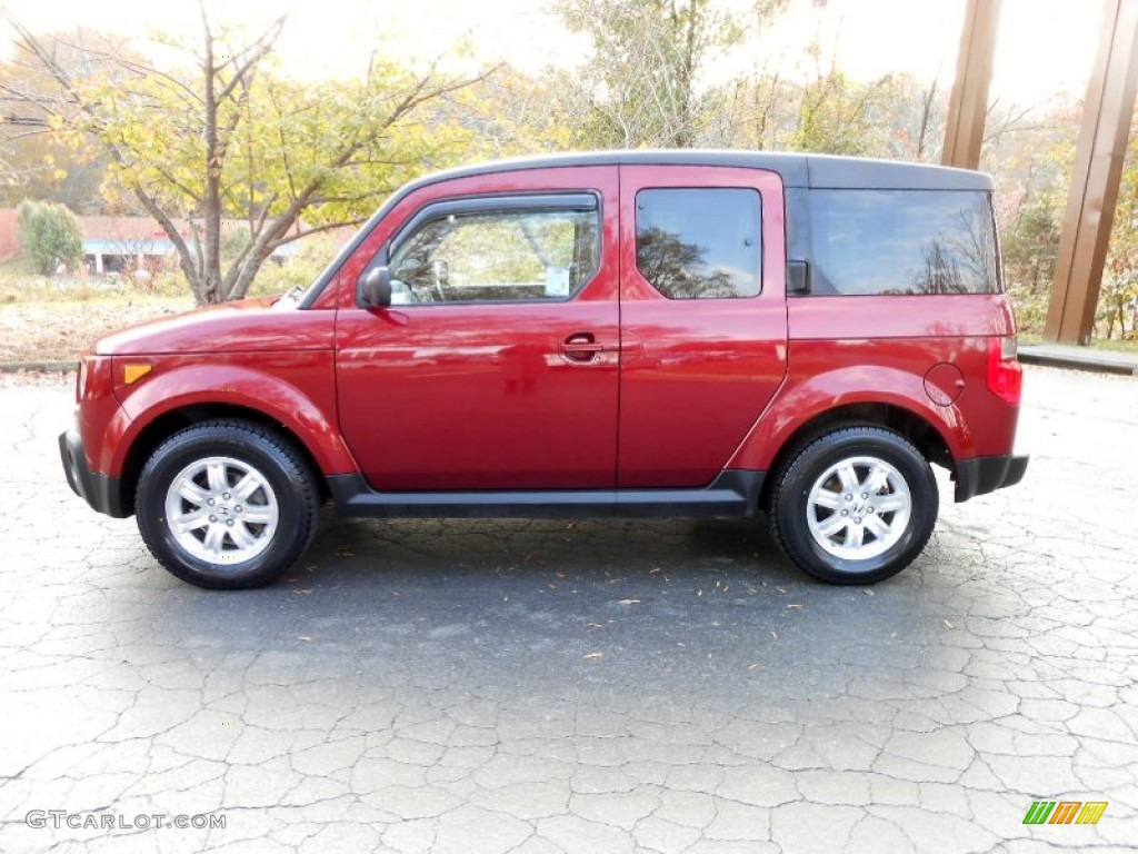 Tango Red Pearl 2007 Honda Element EX AWD Exterior Photo #73097781