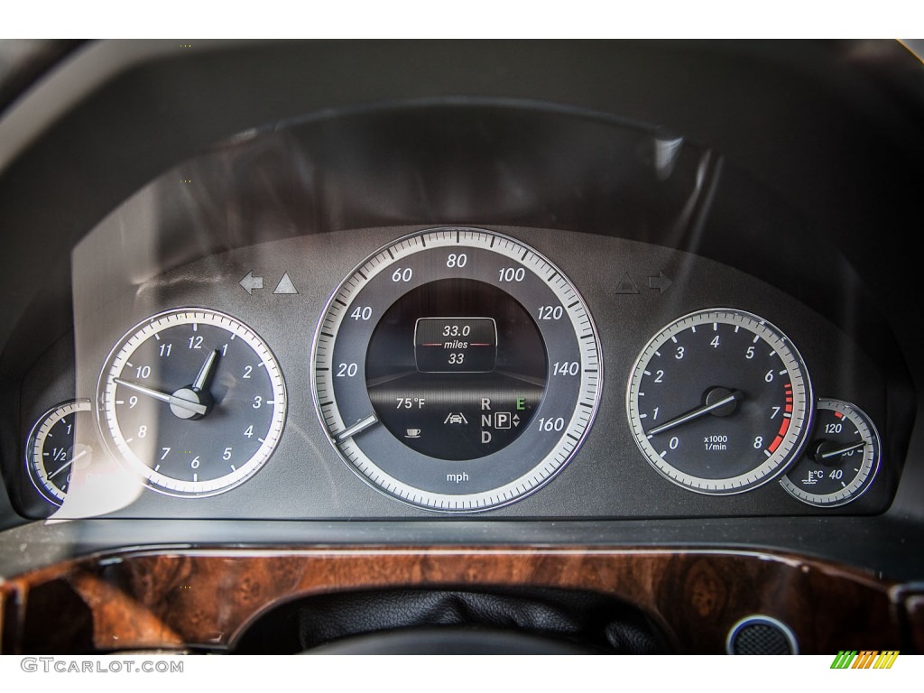 2013 Mercedes-Benz E 350 BlueTEC Sedan Gauges Photo #73097814