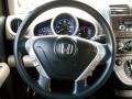 Black/Titanium 2007 Honda Element EX AWD Steering Wheel