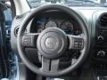 Dark Slate Gray 2013 Jeep Compass Sport Steering Wheel