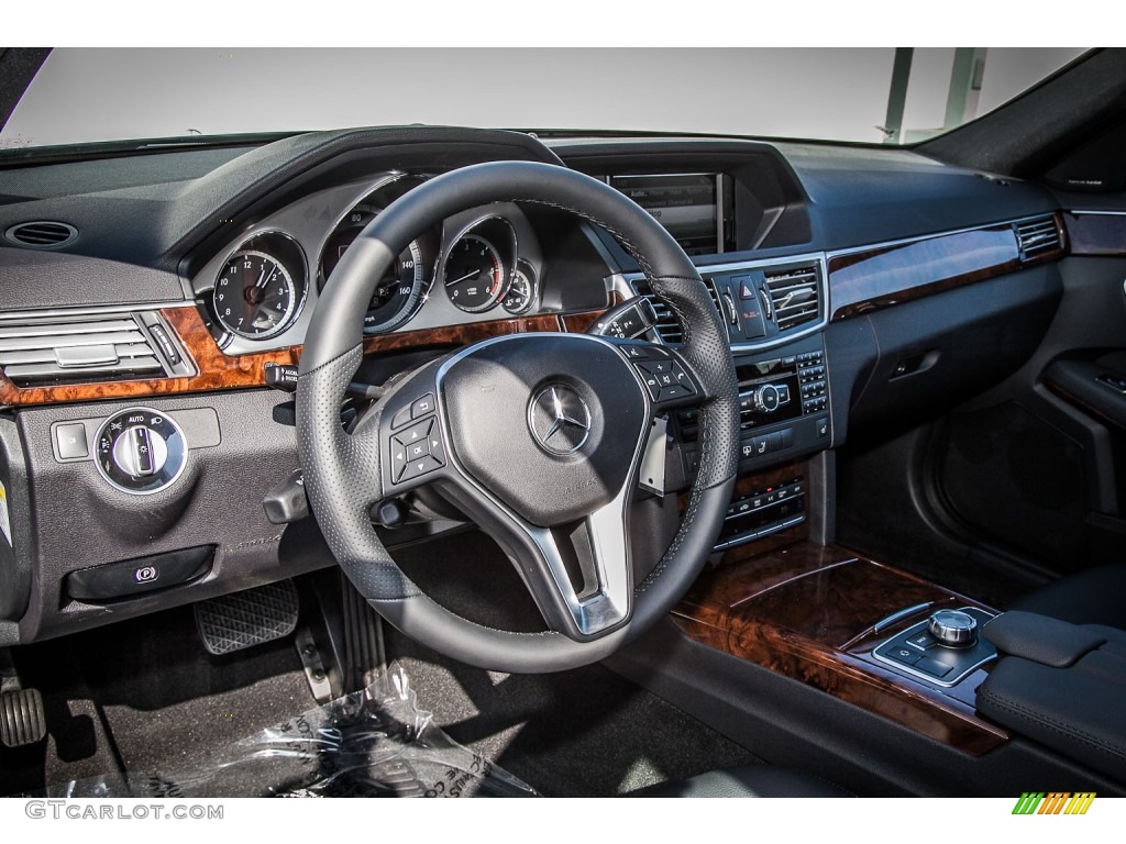 2013 Mercedes-Benz E 350 BlueTEC Sedan Black Dashboard Photo #73098130