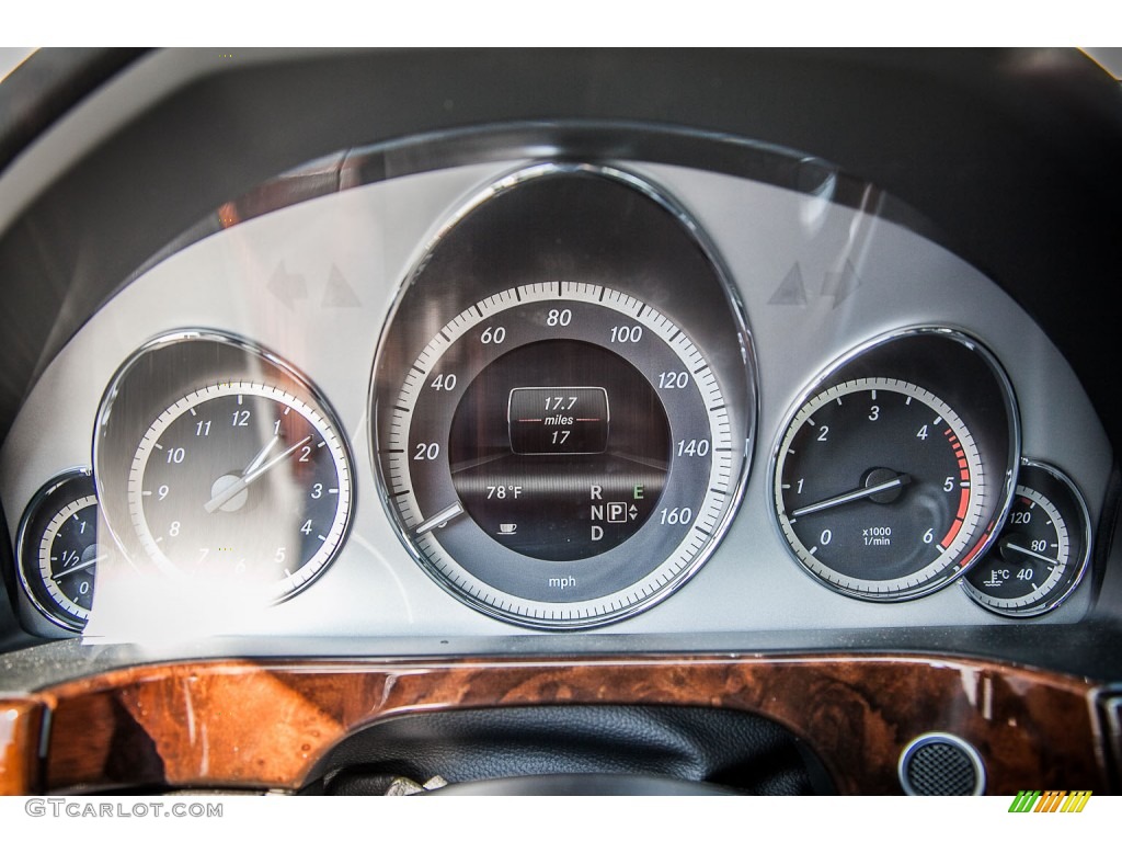 2013 Mercedes-Benz E 350 BlueTEC Sedan Gauges Photo #73098186