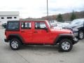 2013 Rock Lobster Red Jeep Wrangler Unlimited Sport 4x4  photo #5