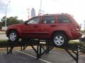 2006 Inferno Red Crystal Pearl Jeep Grand Cherokee Laredo  photo #8