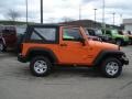 Crush Orange 2013 Jeep Wrangler Sport 4x4 Exterior