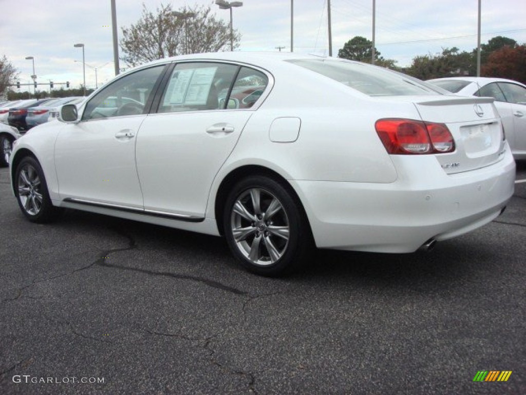 2010 GS 350 AWD - Starfire Pearl White / Parchment photo #4
