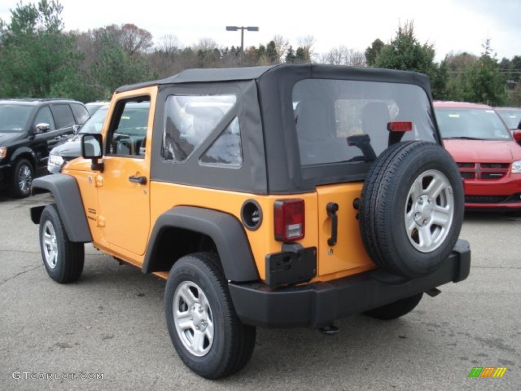 2013 Jeep Wrangler Unlimited Sport 4x4 Removable Top Photo #73100313