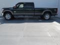 2012 Green Gem Metallic Ford F250 Super Duty Lariat Crew Cab 4x4  photo #5