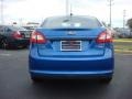 2011 Blue Flame Metallic Ford Fiesta SEL Sedan  photo #5