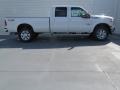 2012 White Platinum Metallic Tri-Coat Ford F350 Super Duty Lariat Crew Cab 4x4  photo #2