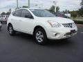 2011 Pearl White Nissan Rogue S AWD  photo #2