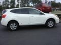 2011 Pearl White Nissan Rogue S AWD  photo #3