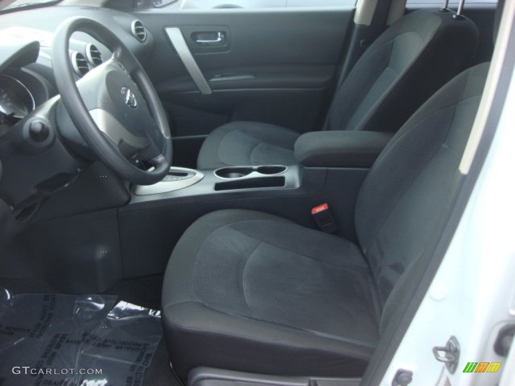 2011 Rogue S AWD - Pearl White / Gray photo #10